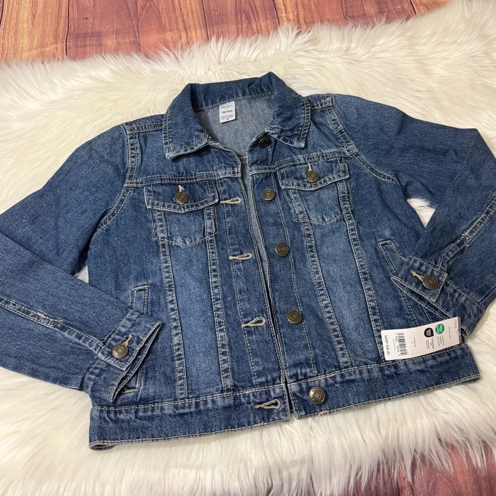 Carter’s Kid Denim Jacket Size 10/10A *New With Tags*